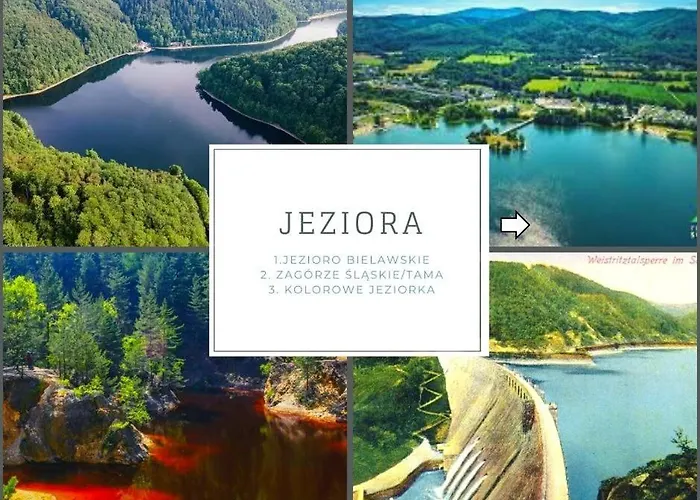 Luksusowy Na Parterze W Okolicy Jeziora I Gor Sowich 아파트 비엘라와